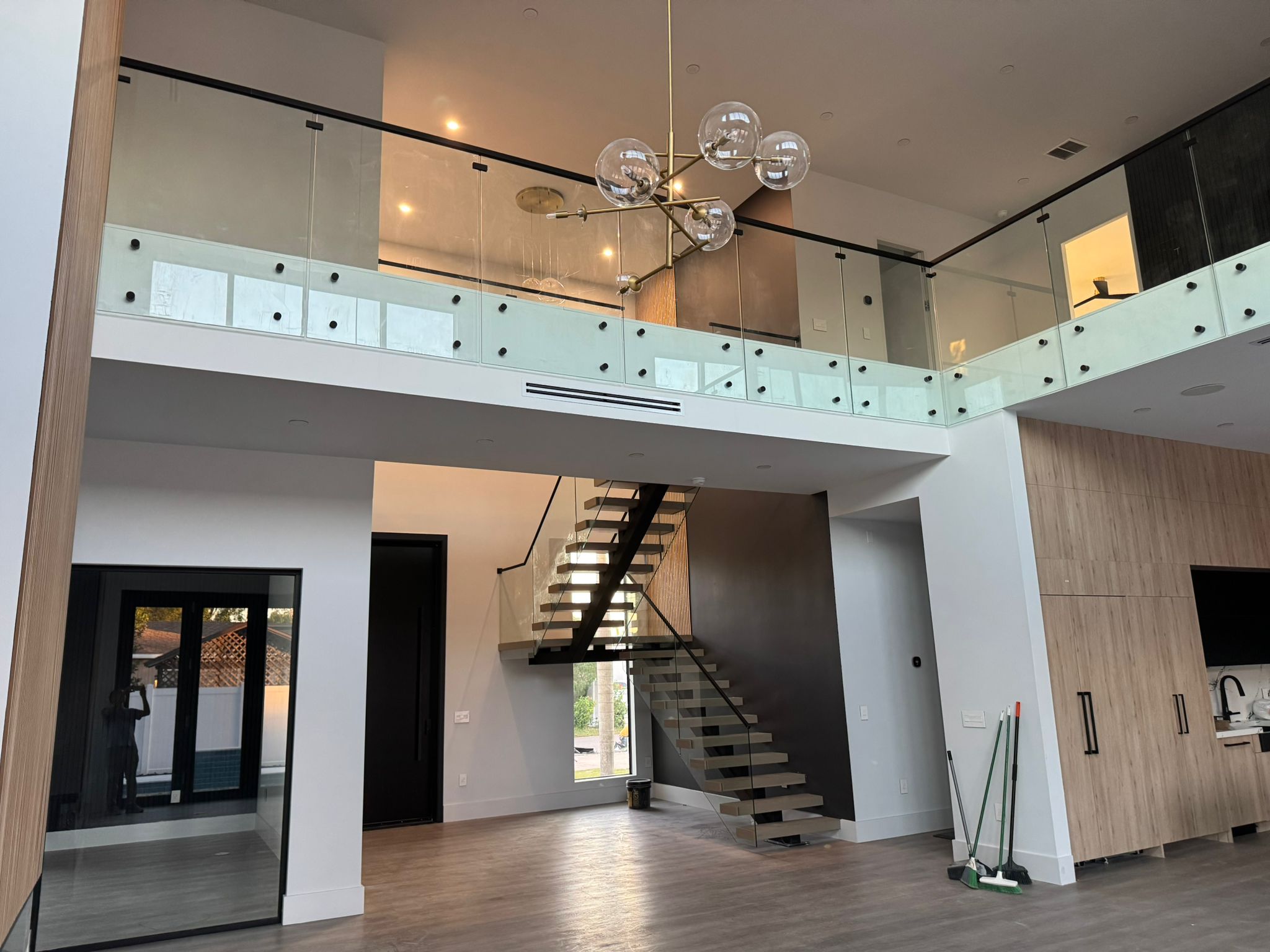 Glass balustrades