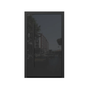 front entry pivot doors