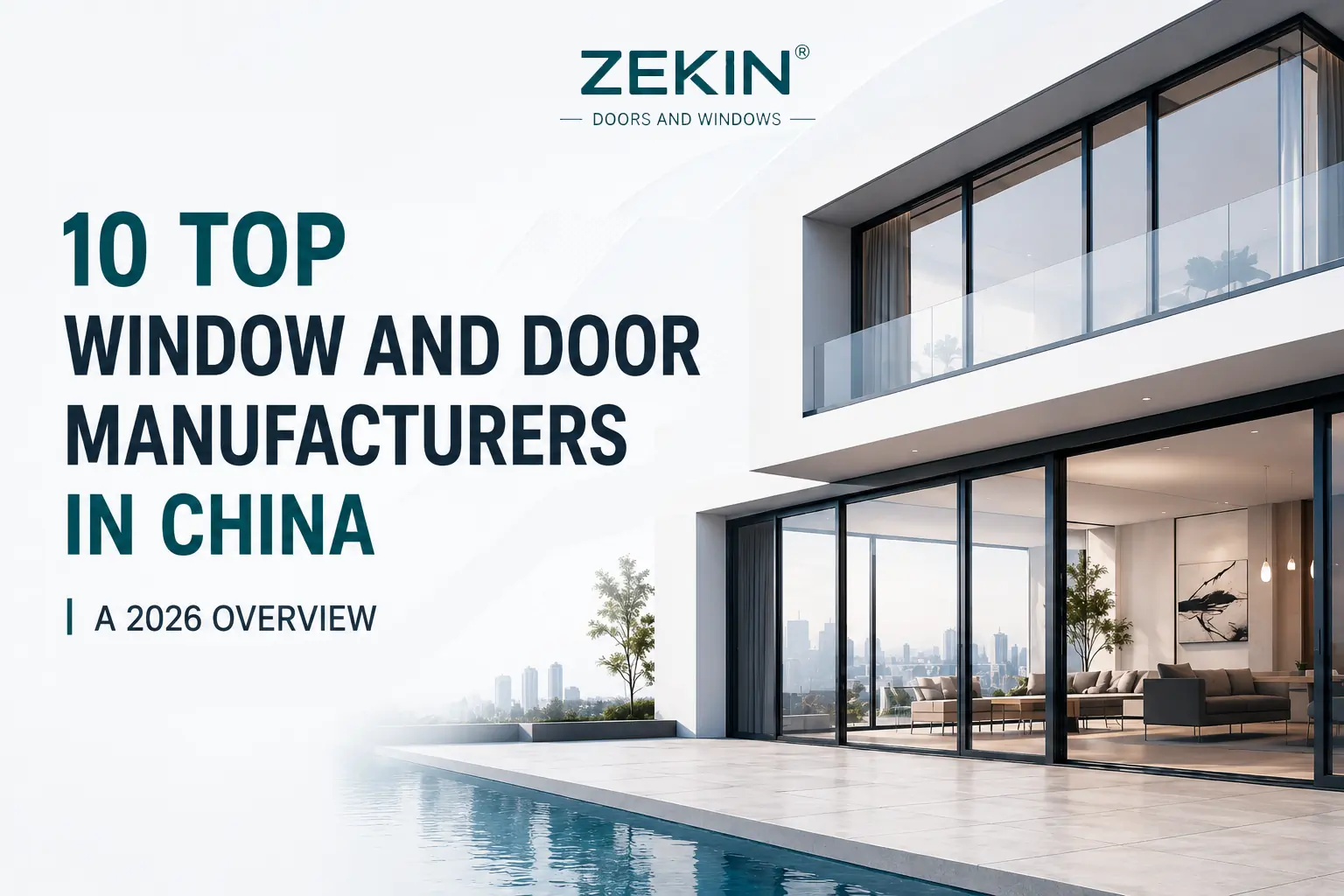 10 top window and door manufacturers in China: a 2026 overview