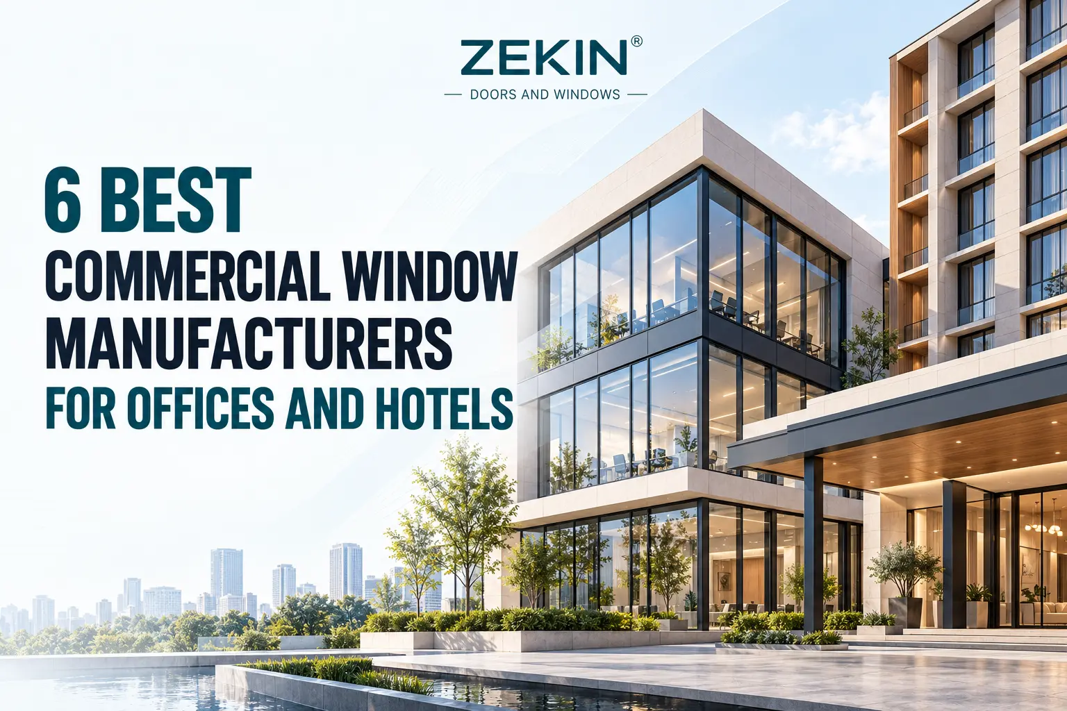 Best commercial window manufacturers for offices and hotels