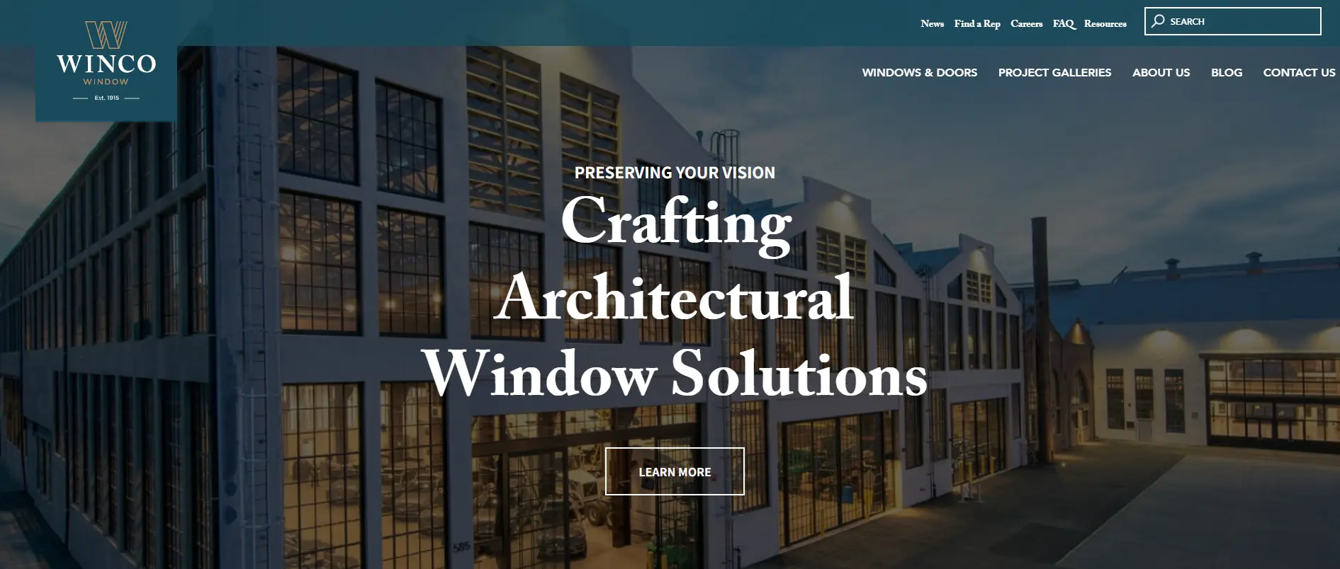 Winco Window official website