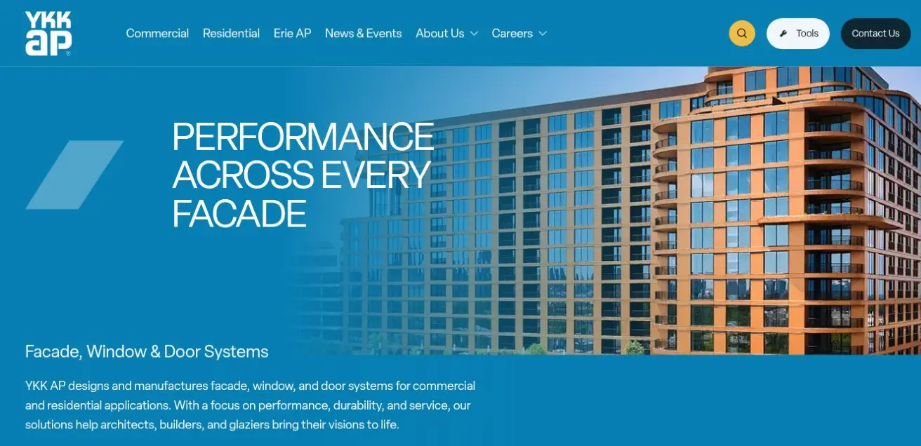 YKK AP America official website