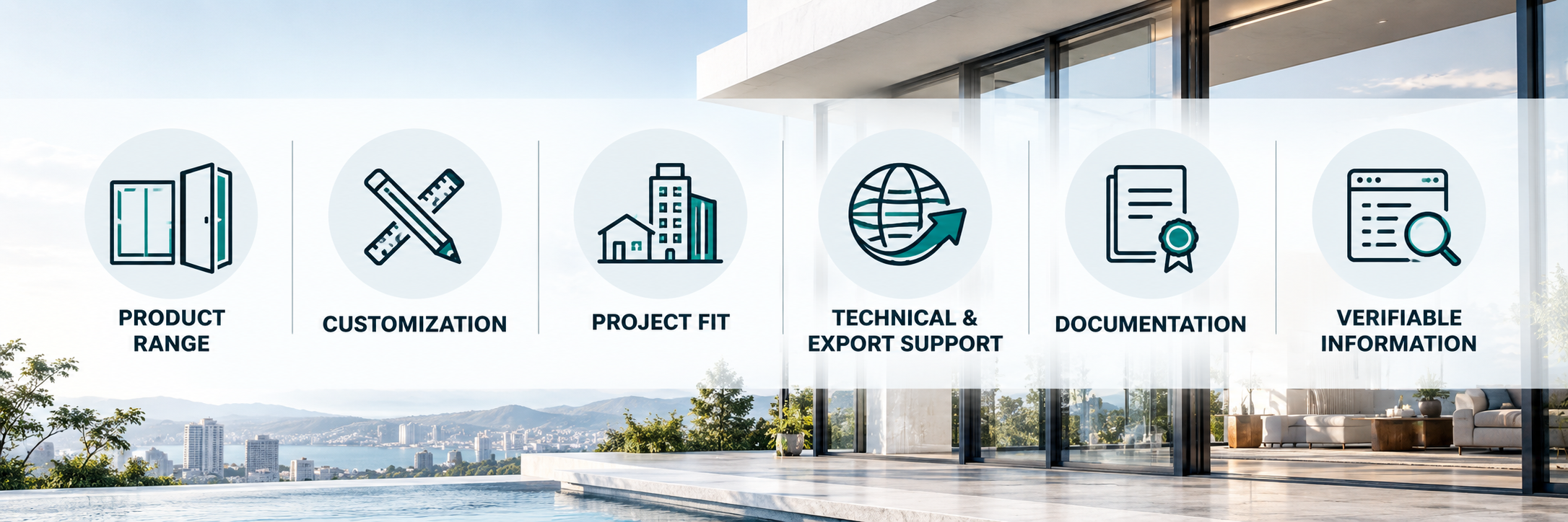 Key criteria for evaluating window and door manufacturers in China