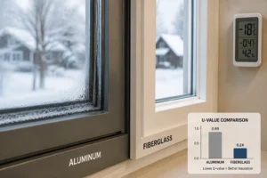 Aluminum vs Fiberglass Casement Windows