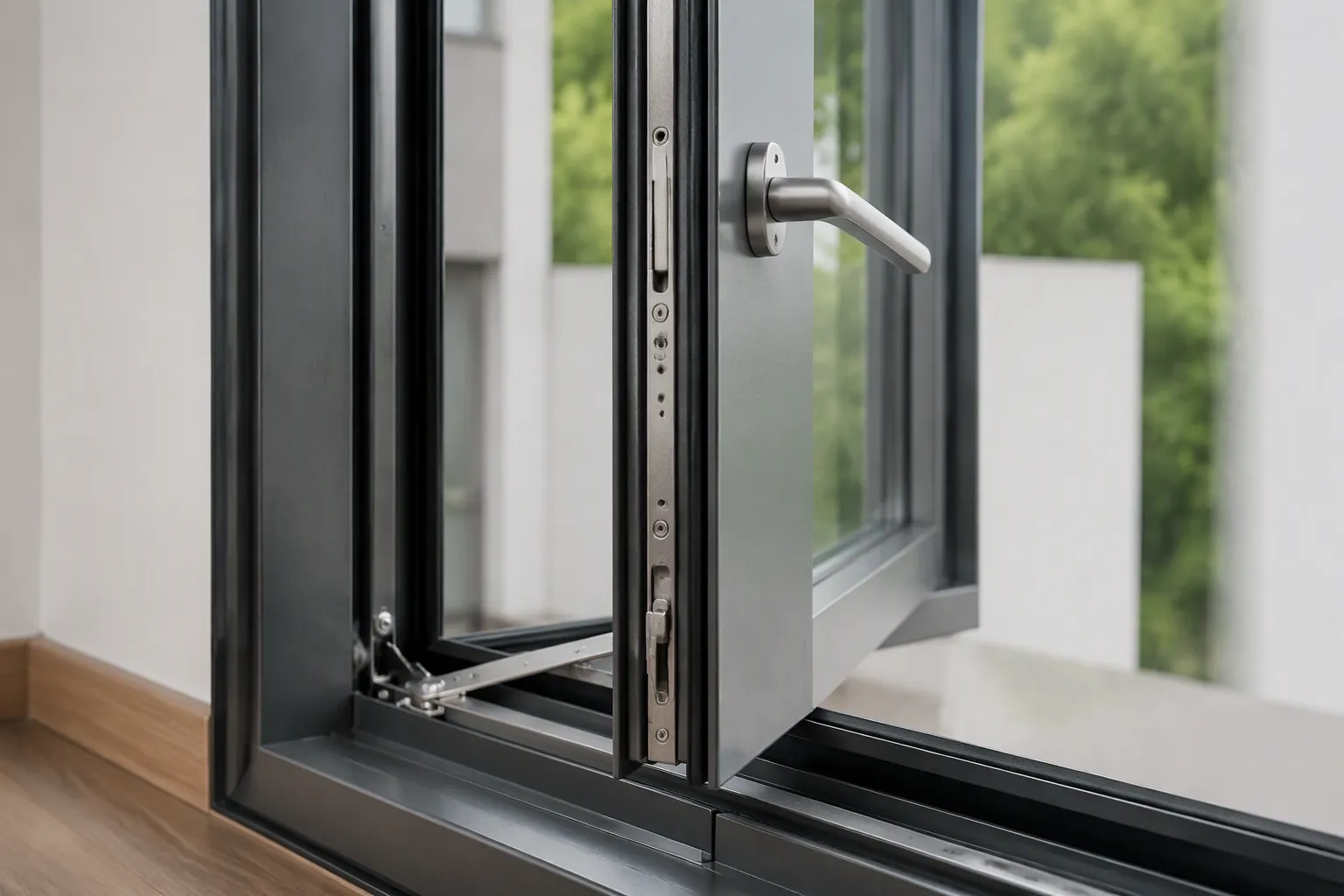 custom aluminum casement window